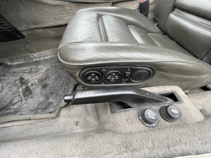 Porsche 928 voorstoelen - elektrisch - donkergroen - getest Origineel Porsche