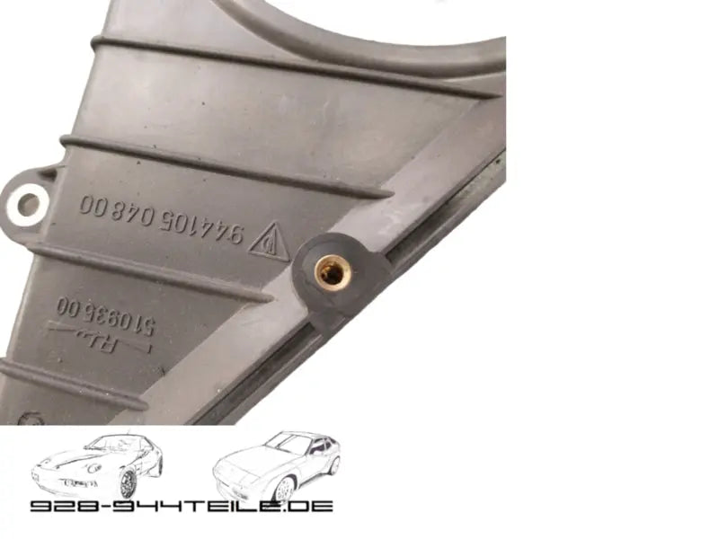 Porsche 944 distributie kap - onderste voorzijde Origineel Porsche