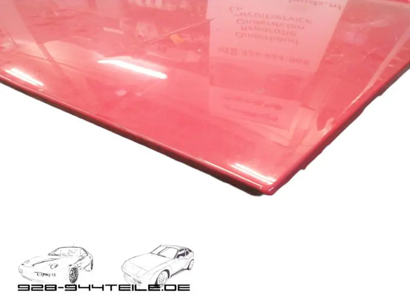 Porsche 944 type 1 - motorkap - rood Origineel Porsche