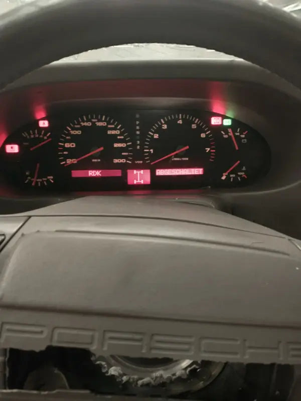 Porsche 928 GTS - instrumentenpaneel - getest Origineel Porsche