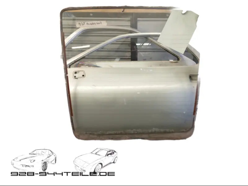 Porsche 928 - achterruit - wit Origineel Porsche