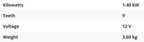 Porsche 928 - Startmotor Powerlight, lichtgewicht en snel starten 928-944parts