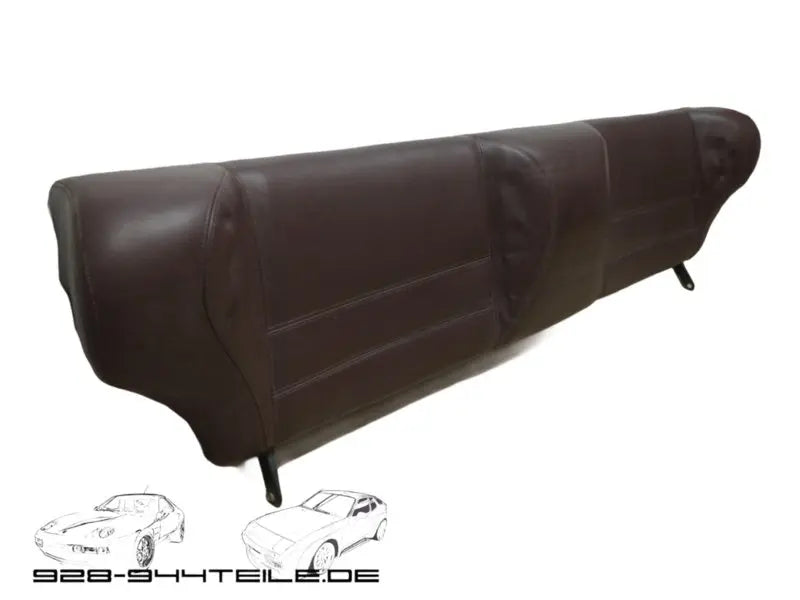 Porsche 944 achterbankje - rood - skai Origineel Porsche