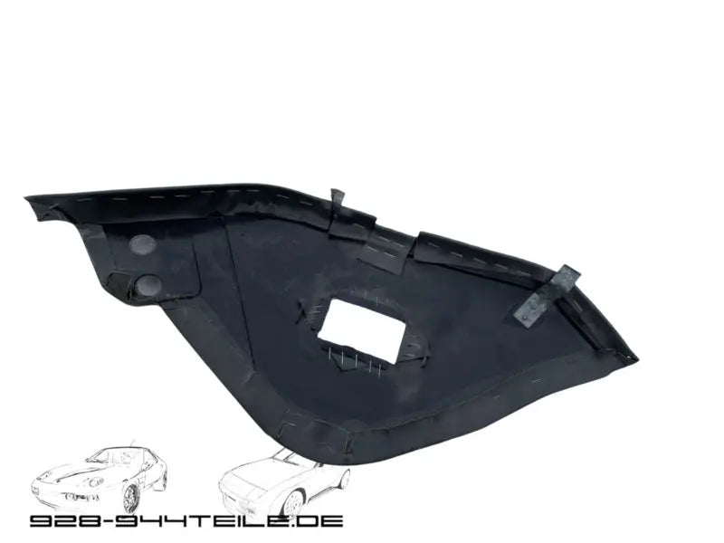 Porsche 928 - zijpaneeltje achterzitjes - donkergroen - rechts Origineel Porsche