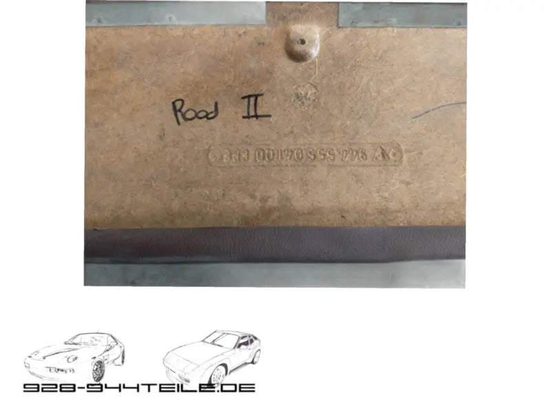 Porsche 944 - hemelbekleding - rood Origineel Porsche