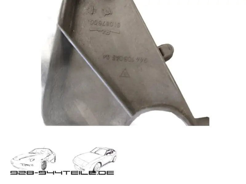 Porsche 944 distributie kap - achterzijde | Motor Origineel Porsche