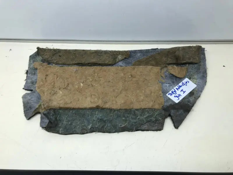 Porsche 944 bekleding bij achterzitjes (2 stukjes) - zwart Origineel Porsche