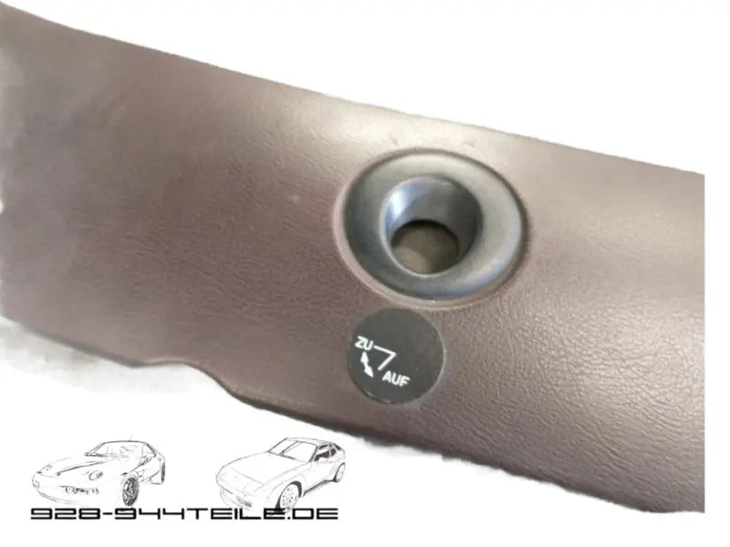 Porsche 968/ 944 cabrio - hemelbekleding - rood Origineel Porsche