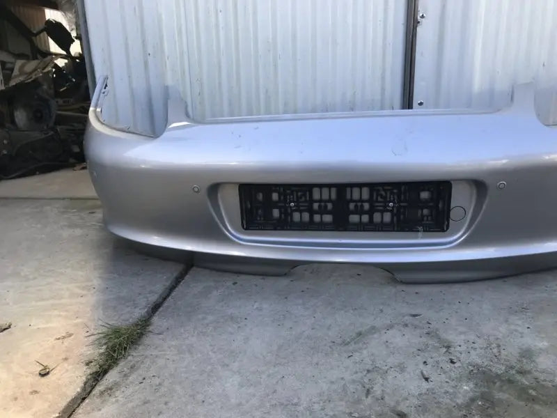 Porsche 987 achterbumper nette staat - grijs Origineel Porsche
