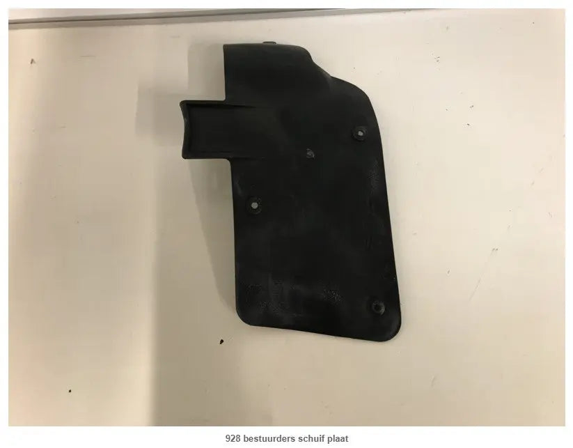 Porsche 928 bestuurders schuif plaat Origineel Porsche