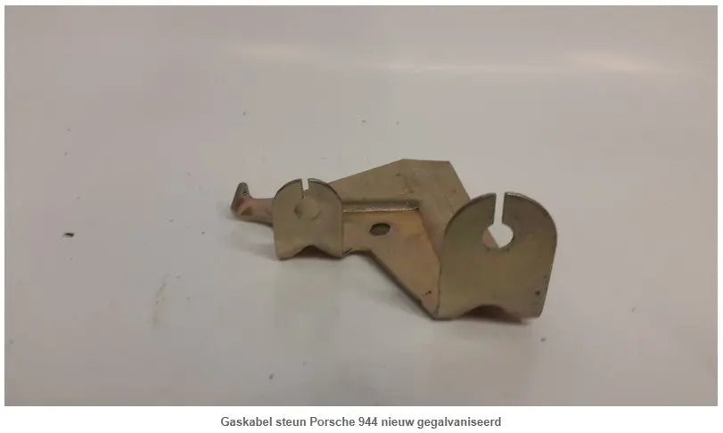 Porsche 944 Gaskabel steun nieuw gegalvaniseerd Origineel Porsche