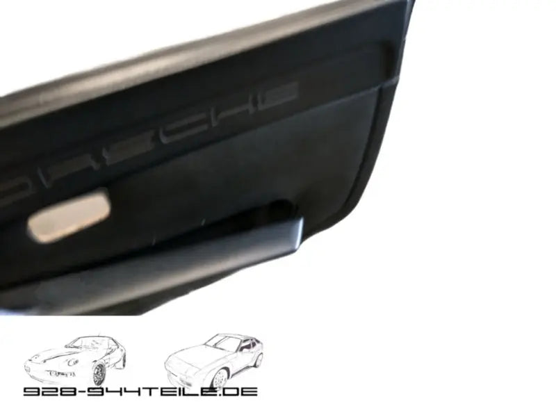 Porsche 944 type 1 - deurpaneel zwart - bijrijderskant Origineel Porsche
