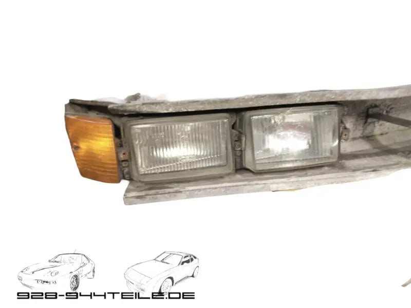 Porsche 928 S3 voorbumper met lichten Origineel Porsche