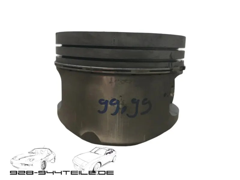 Porsche 944 Turbo zuigers - ultrasoon gereinigd (4 stuks) Origineel Porsche