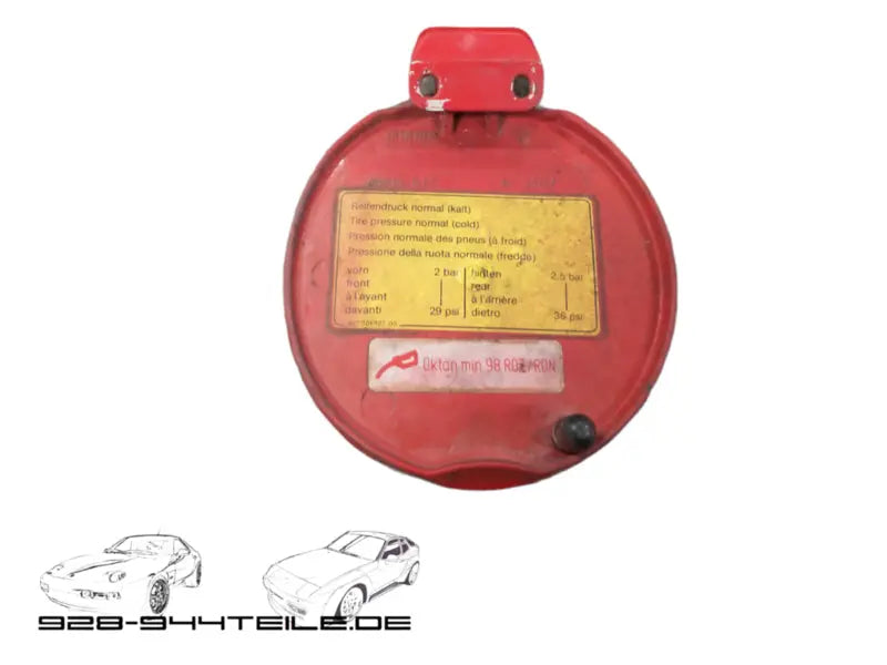 Porsche 944 type 1 - tankdop - rood Origineel Porsche