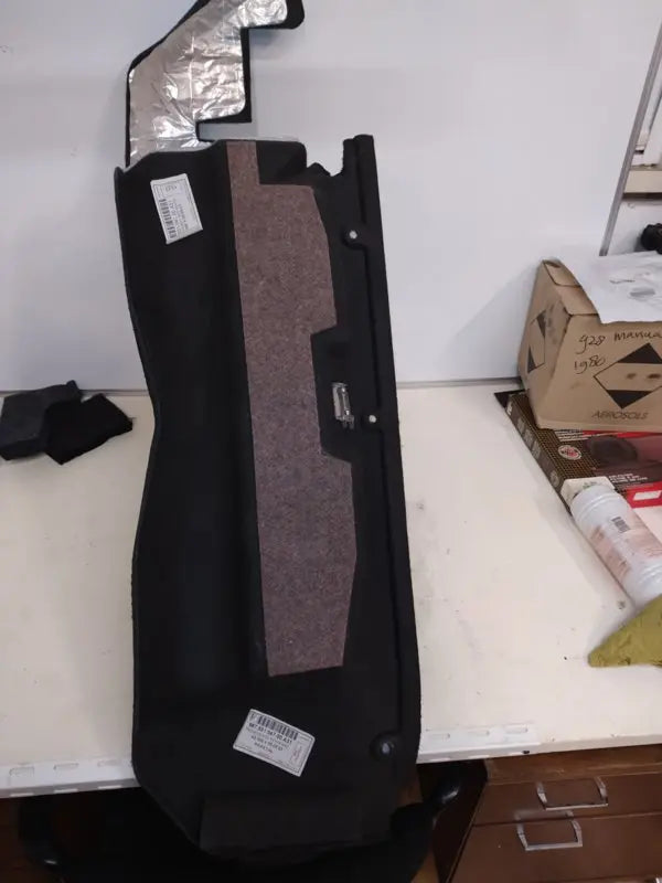 Porsche 987 Boxster kofferbak bekleding - zwart Origineel Porsche