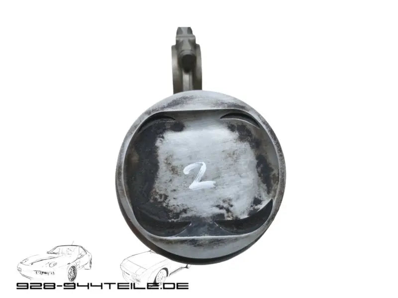 Porsche 944 Turbo zuigers met drijfstang - 4 stuks Origineel Porsche