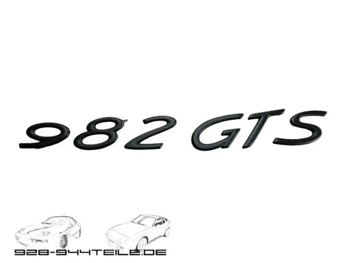 Porsche 928 GTS - marquage du pare-chocs arrière Original Porsche