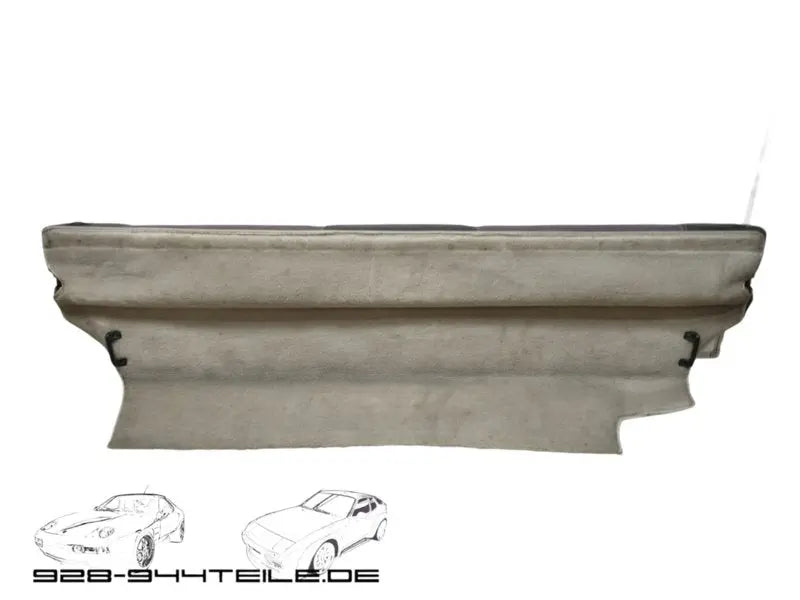 Porsche 944 achterbankje Porsche inscriptie - zwart/wit Origineel Porsche