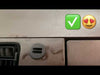 Porsche 928 dashboard temperature sensor cover instruction video
