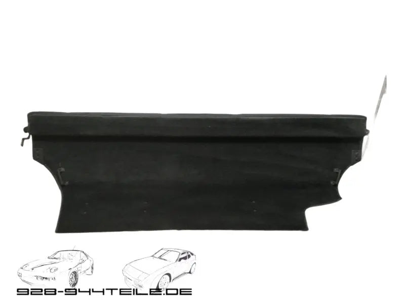 Porsche 924/944 achterbankje - stof - zwart - 928-944parts