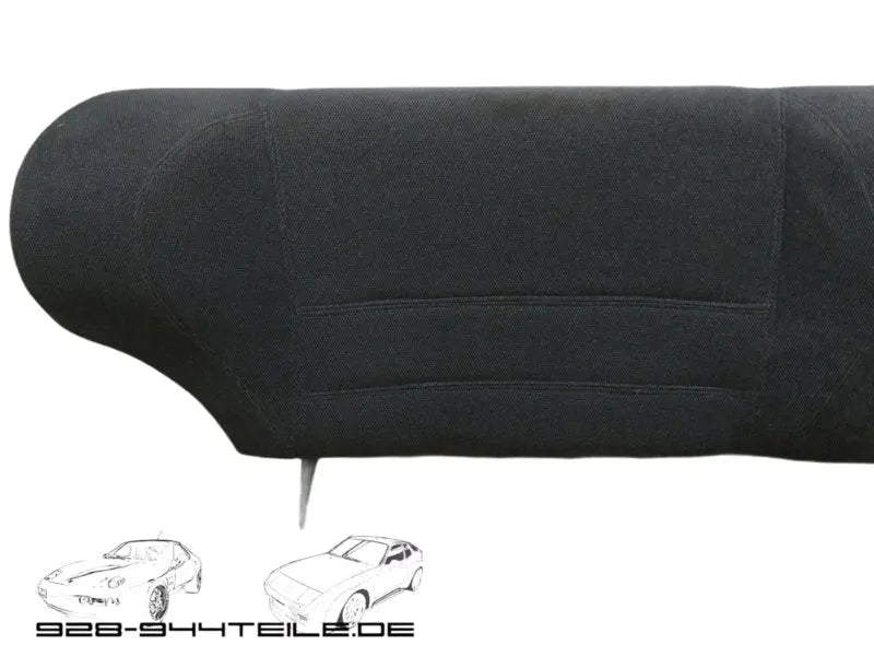 Porsche 924/944 achterbankje - stof - zwart - 928-944parts