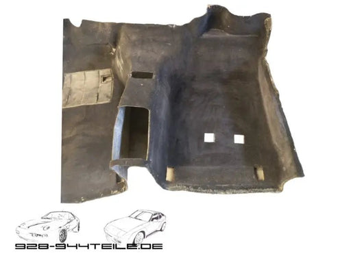 Porsche 924/944 type 1 - vloermat - zwart - 928-944parts
