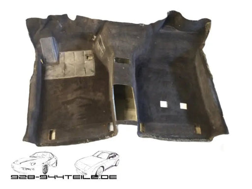 Porsche 924/944 type 1 - vloermat - zwart - 928-944parts