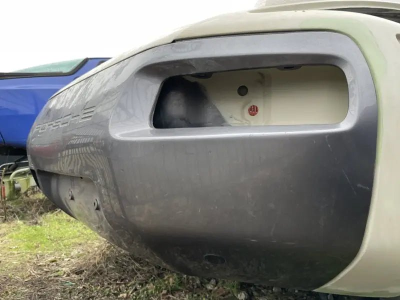 Porsche 928 achterbumper - zilver - "86 - EU - 928-944parts