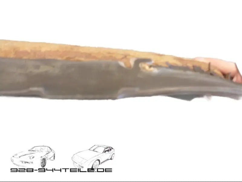 Porsche 928 - achterklepbekleding leer - bruin - 928-944parts
