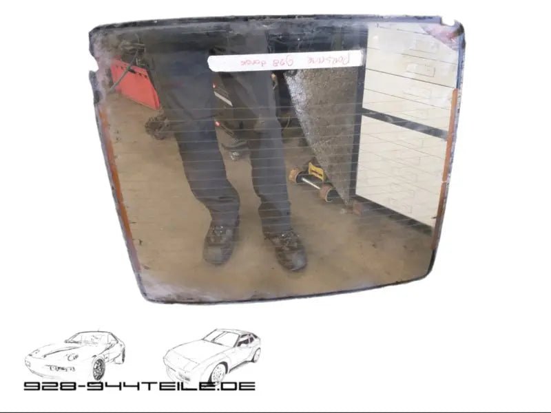 Porsche 928 - achterruit - bruin - 928-944parts