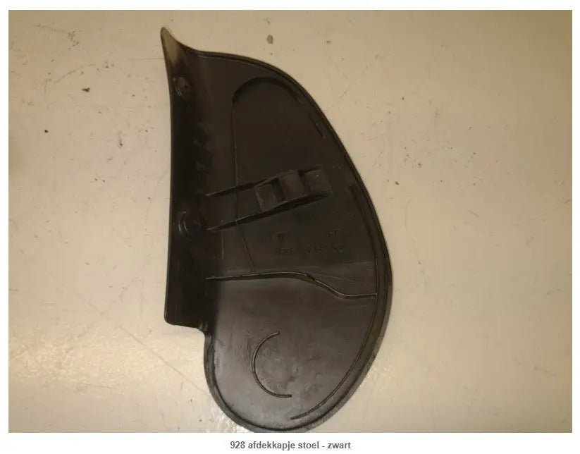 Porsche 928 afdekkapje stoel - zwart - 928-944parts