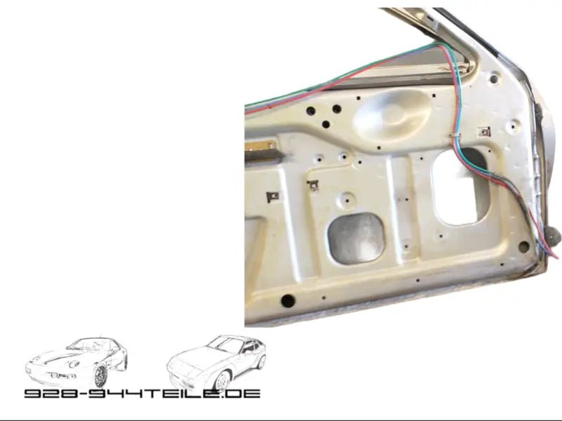 Porsche 928 - deur/portier - bestuurderszijde - 928-944parts