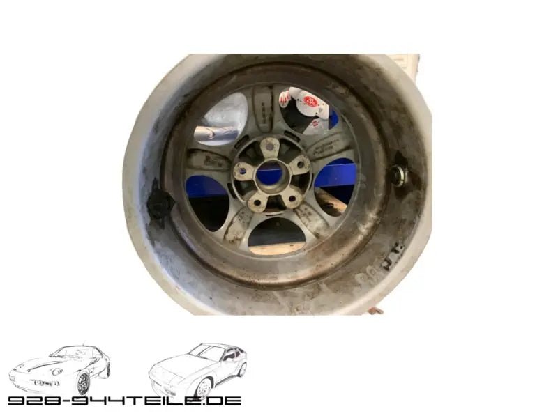 Porsche 928 GTS - magnesium CUP velg 9jx17 Et55 - achterzijde - 928-944parts