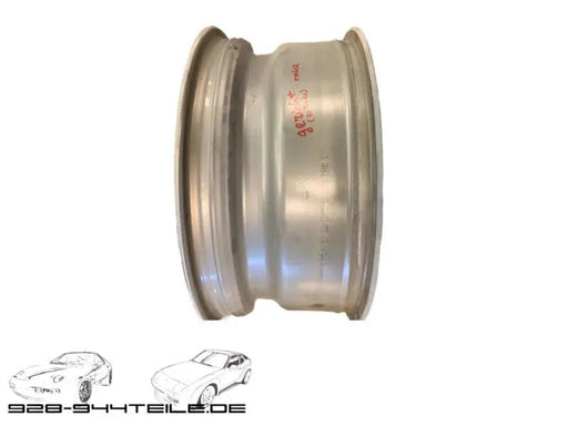 Porsche 928 GTS - magnesium CUP velg 9jx17 Et55 - achterzijde - 928-944parts