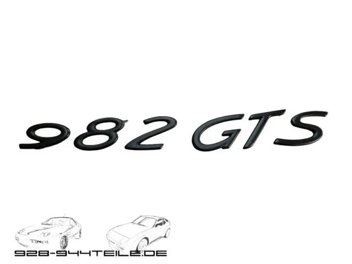 Porsche 928 GTS - type aanduiding achterbumper - 928-944parts