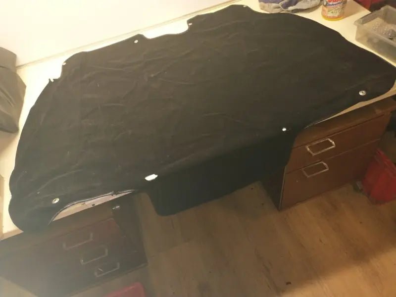 Porsche 928 kofferbak afdekhoes - zwart - 928-944parts