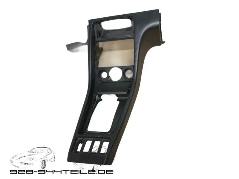Porsche 928 middenconsole - zwart (excl. asbak) vroeg zonder tempsensor - 928-944parts