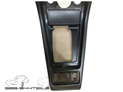 Porsche 928 middenconsole - zwart (excl. asbak) vroeg zonder tempsensor - 928-944parts