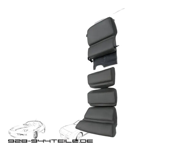 Porsche 928 S3 achterbankje - set - donkergroen - 1986 - 928-944parts