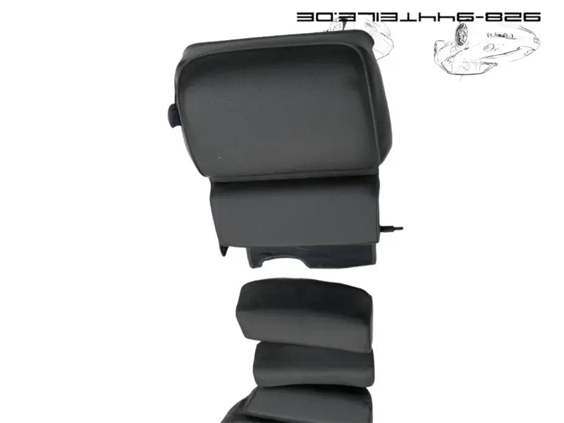 Porsche 928 S3 achterbankje - set - donkergroen - 1986 - 928-944parts