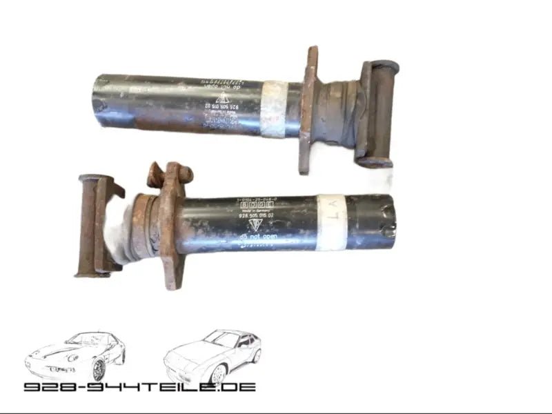 Porsche 928 - Voorbumper steun schok absorbeerder set - 928-944parts