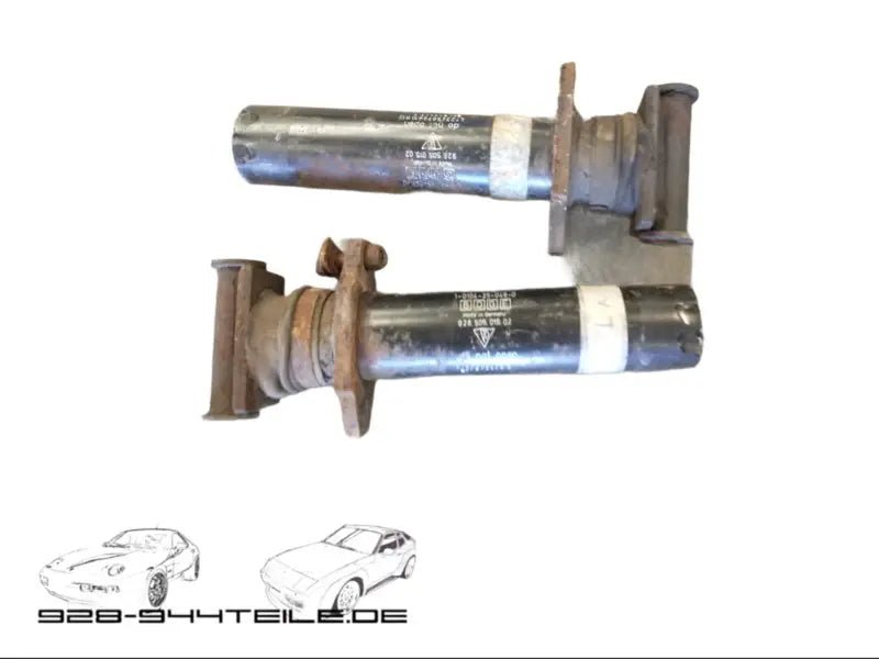 Porsche 928 - Voorbumper steun schok absorbeerder set - 928-944parts