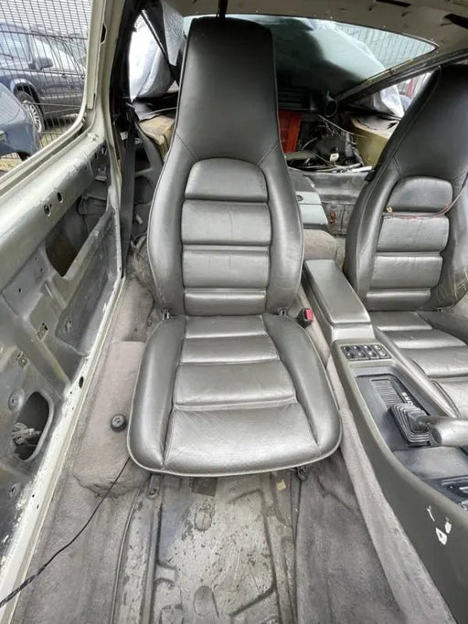 Porsche 928 voorstoelen - elektrisch - donkergroen - getest - 928-944parts