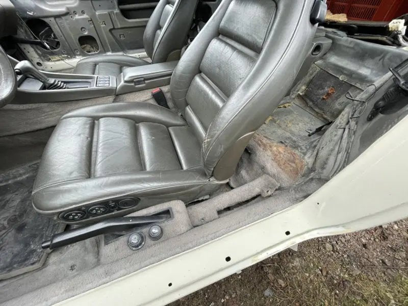 Porsche 928 voorstoelen - elektrisch - donkergroen - getest - 928-944parts