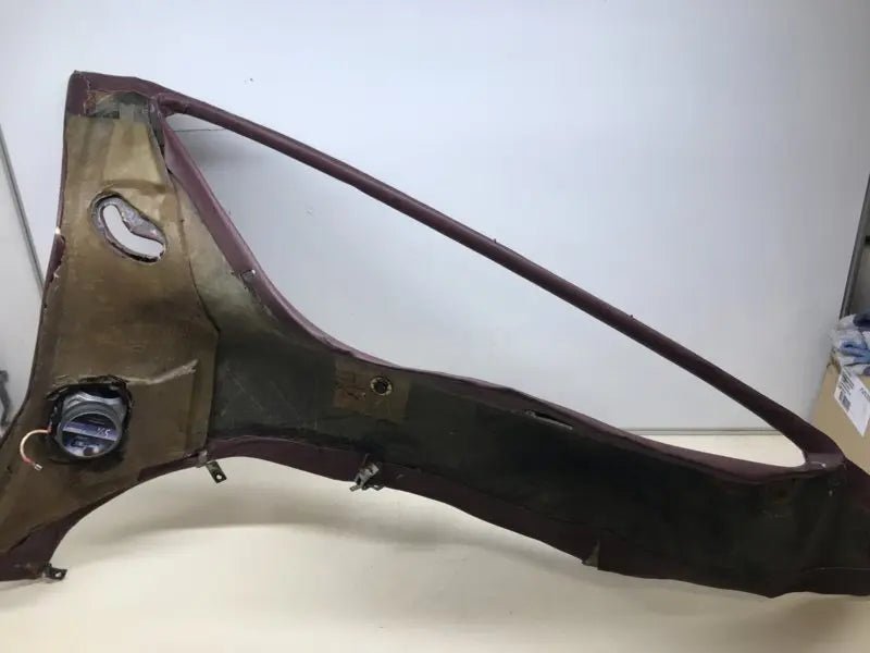 Porsche 928 zijpaneel achter bestuurderskant - rood - 928-944parts