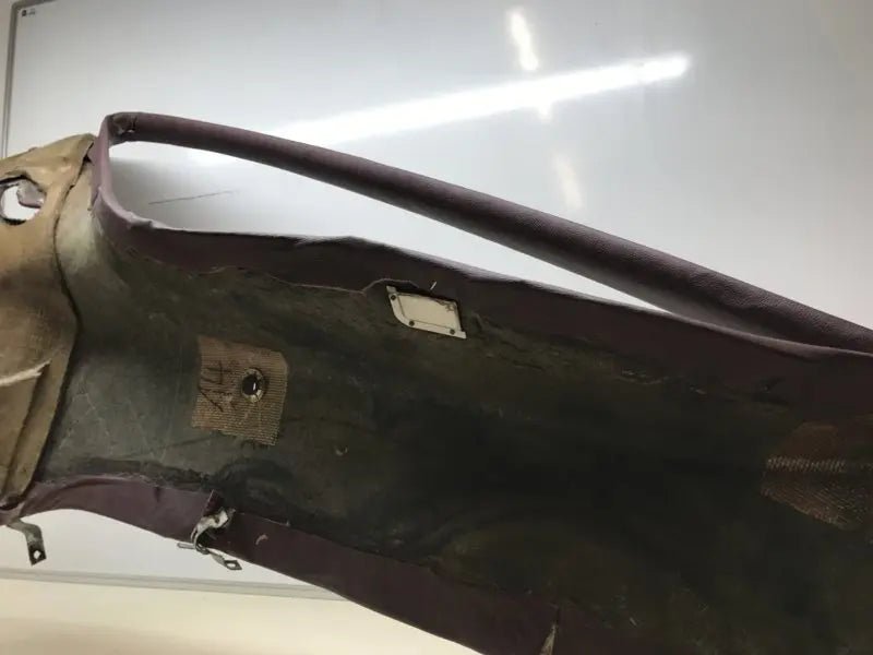Porsche 928 zijpaneel achter bestuurderskant - rood - 928-944parts