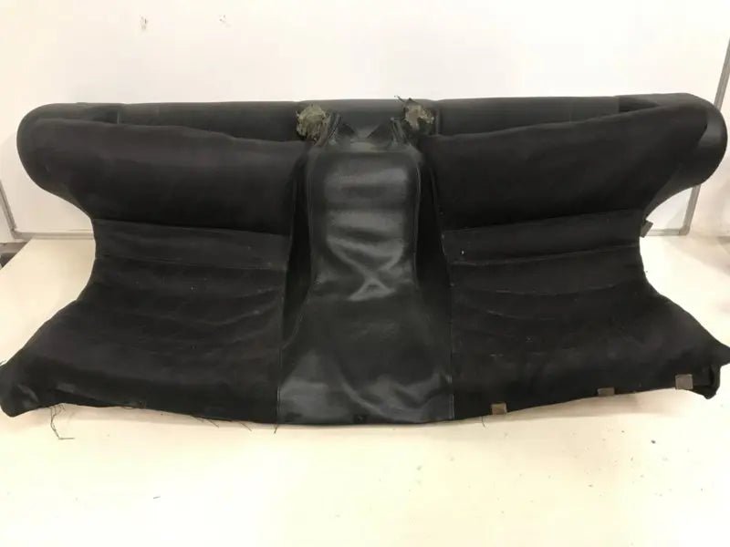 Porsche 944 achterbankje met Porsche inscriptie - zwart - 928-944parts