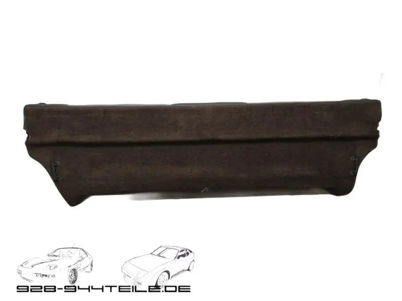Porsche 944 achterbankje - rood - stof/skai - Porsche inscriptie - 928-944parts