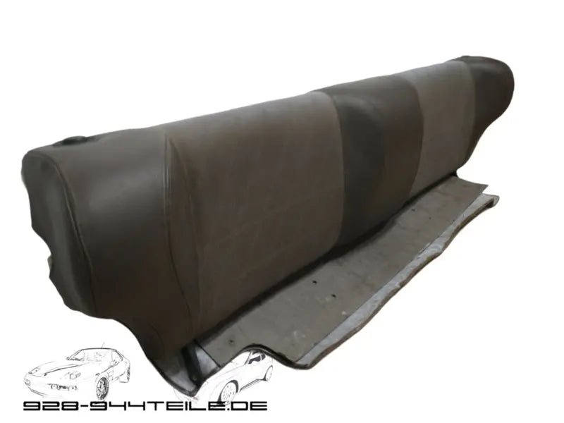 Porsche 944 achterbankje - rood - stof/skai - Porsche inscriptie - 928-944parts